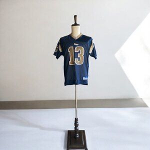 Kurt Warner Rams #13 Jersey Boys XL Reebok Authentic NFL Team Apparel
